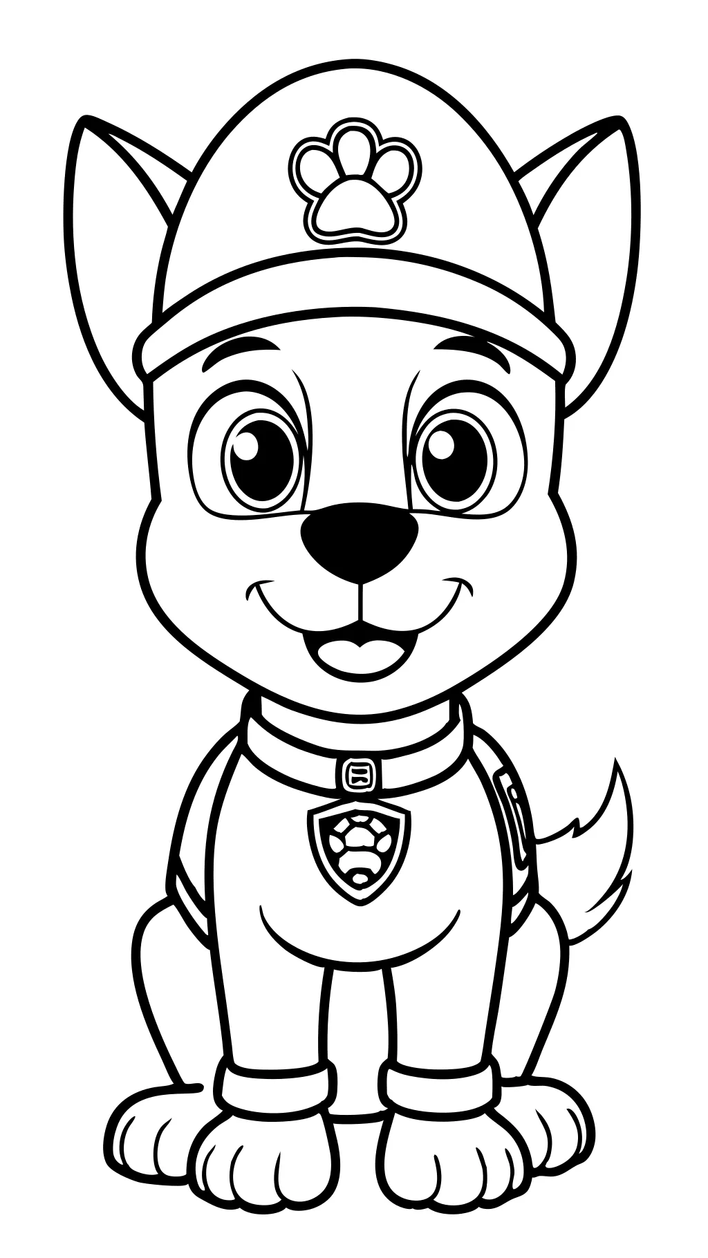 free paw patrol printable coloring pages